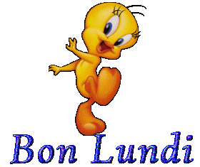 Gif animé Bon lundi Titi